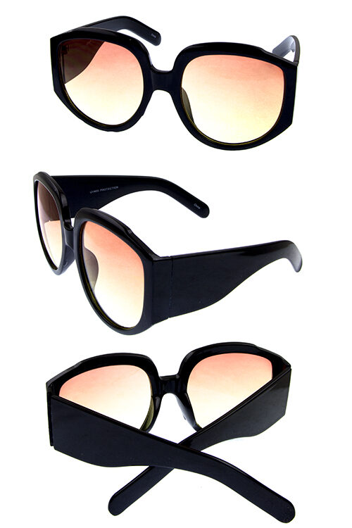 Womens classic high fashion plastic sunglasses